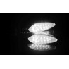 Universal 12V LED motorcycle waterproof amber light turn signal indicators 2 pcsTurning lights