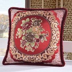 British embroidery pillowcase cushion cover cotton 50 * 50cmCushions