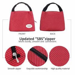Portable Thermal Canvas Lunch Bag