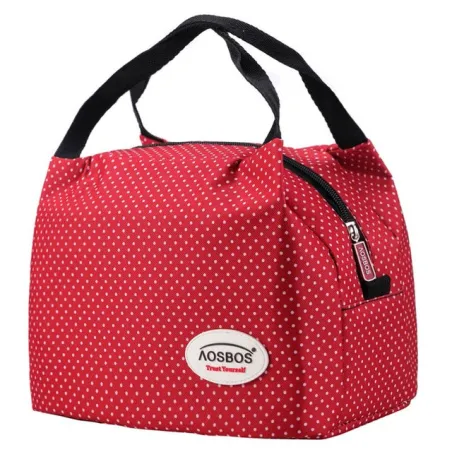 Portable Thermal Canvas Lunch Bag