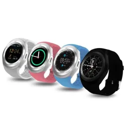 Bluetooth Y1 Smart-Uhr mit Handy Android kompatibel
