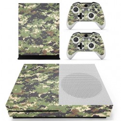 Xbox One S Console & Controller camouflage design vinyl decal skin stickerXbox One