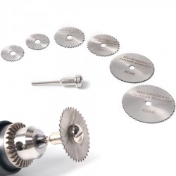 Circular saw blades & mandrel cutting discs drill 6 pcsBits & drills