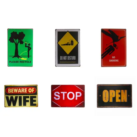 Vintage Metall Schild Poster Kostenloses WLAN