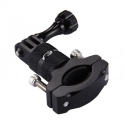 Gopro Hero 5 SJ6000 Xiaomi Yi2 rotatable bike handlebar mount holder adapter bracketMounts