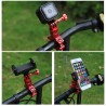Gopro Hero 5 SJ6000 Xiaomi Yi2 drehbare Fahrrad Lenkerhalterung Adapterhalterung