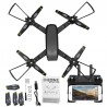 DM DM107 WIFI FPV Dual 2MP Kamera Optischer Durchfluss-Altitude Hold Faltbarer RC Drone Quadcopter