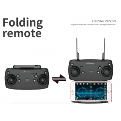JDRC JD-20S JD20S WiFi FPV Foldable Drone 2MP HD Camera RC Quadcopter RTFDrones