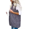Fur Weste - Kapuzenkörperwärmer - Jacke