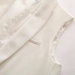 Elegante ärmellose Mantelweste