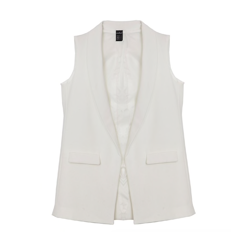 Elegant sleeveless coat vestJackets