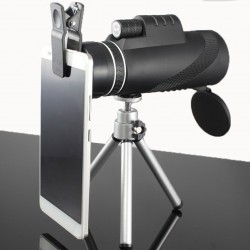 40 x 60 HD monokular leistungsstarkes Fernglas - Teleskop mit Nachtsicht