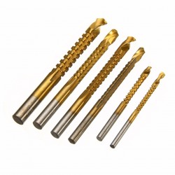 HSS 3 - 8mm titanium coated drill bits 6 pcsBits & drills