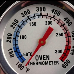 Stainless steel kitchen & bakery - oven thermometerBakeware