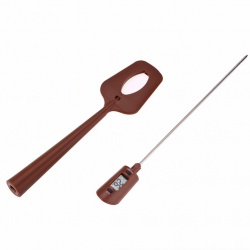 Digital LCD silicone spatula thermometerBakeware