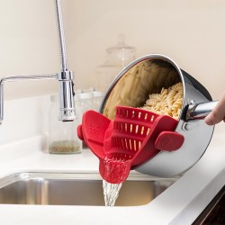 Pot & pan & bowl Silikon Trichtersieb
