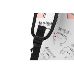 USB-Ladeschule Rucksack Leinwand 3 Stück Set