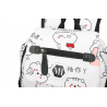 USB-Ladeschule Rucksack Leinwand 3 Stück Set