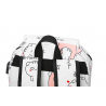 USB-Ladeschule Rucksack Leinwand 3 Stück Set