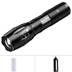 Portable LED Taschenlampe Zoomable Taschenlampe