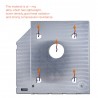 Universal Aluminium SATA HDD Caddy 12.7mm Kastengehäuse optische Bucht