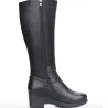 Natürliche Wolle echte Leder Winterstiefel