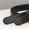 Echter Cowhide Ledergürtel mit automatischem Schnallengürtel