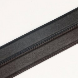Echter Cowhide Ledergürtel mit automatischem Schnallengürtel