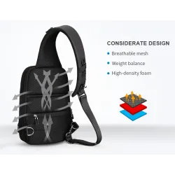 9.7 Zoll IPad wasserdicht Schulter Crossbody Brusttasche