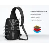 9.7 Zoll IPad wasserdicht Schulter Crossbody Brusttasche