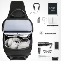 9.7 Zoll IPad wasserdicht Schulter Crossbody Brusttasche
