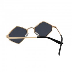 Metal frame vintage steampunk sunglasses