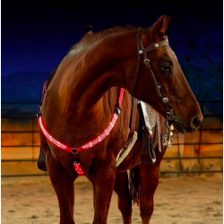 LED horse harness chest strap breastplate collarHorses