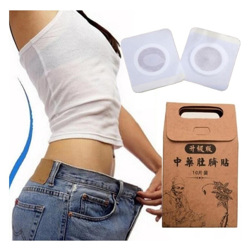 Slimming navel Aufkleber verlieren Gewicht Fettverbrennung Patches 10 Stück