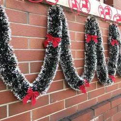 Weihnachtsband Girlande 2m