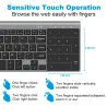 Kabellose Minitastatur mit Touchpad - Air Mouse Android Box - Windows PC