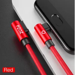 Fast charging micro USB charging cable L-typeCables