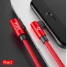Fast charging micro USB charging cable L-typeCables