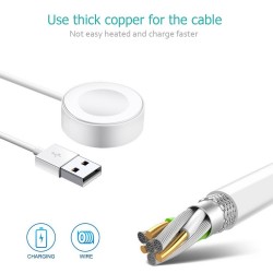 USB cable with magnetic wireless charger for Apple WatchAccessories