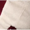 Lange Kapuze Fleecejacke