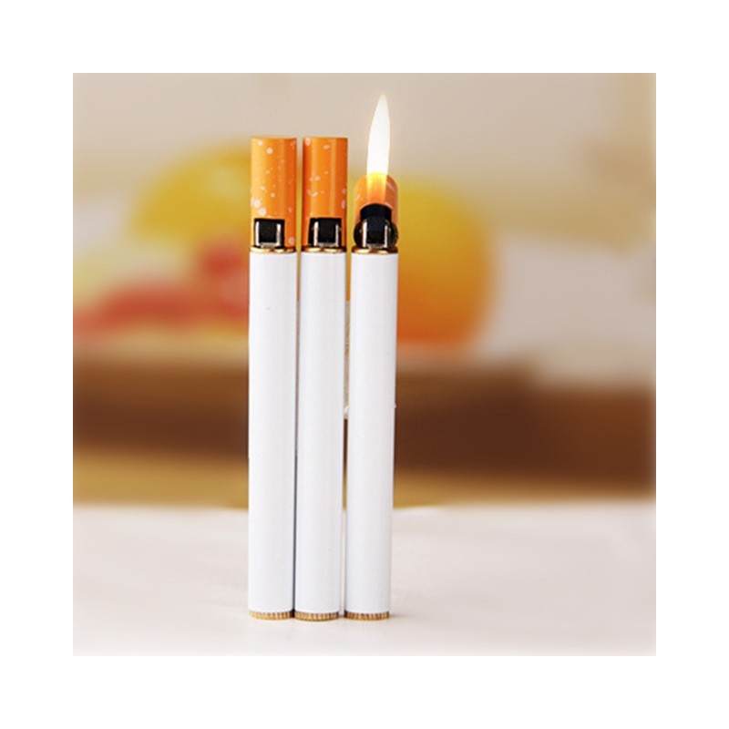 Cigarette shape refillable butane gas lighterLighters