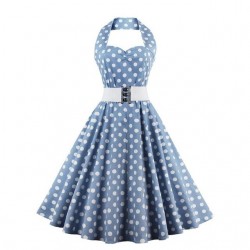 Plus Größe Vintage Retro Kleid