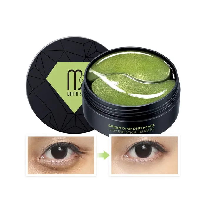 Collagen pearl diamond gel patches anti-wrinkle face & eye maskSkin