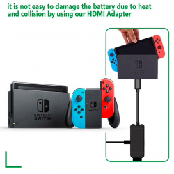 Nintendo Switch USB type C adapter charging dock USB 3.0 HD TV HDMI converter cable transferSwitch