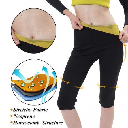 Sauna-Effekt - Fitness-Thermo Schlankheit Hose - Leggings