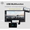 Bluetooth Autoradio - DIN 2 - 7''' Inch LCD Touchscreen - MP3-MP5 Player - USB - MirrorLink