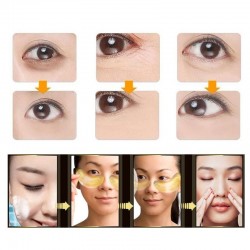 Golden Crystal Kollagen Augenmaske Patches 10 Stück