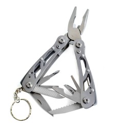 Multifunctional mini multi tool - foldable - with keychainKeyrings