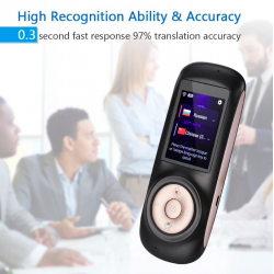 Smart wireless voice translator support 52 languagesAudio