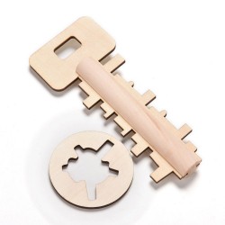 Wooden puzzle key toyEducational